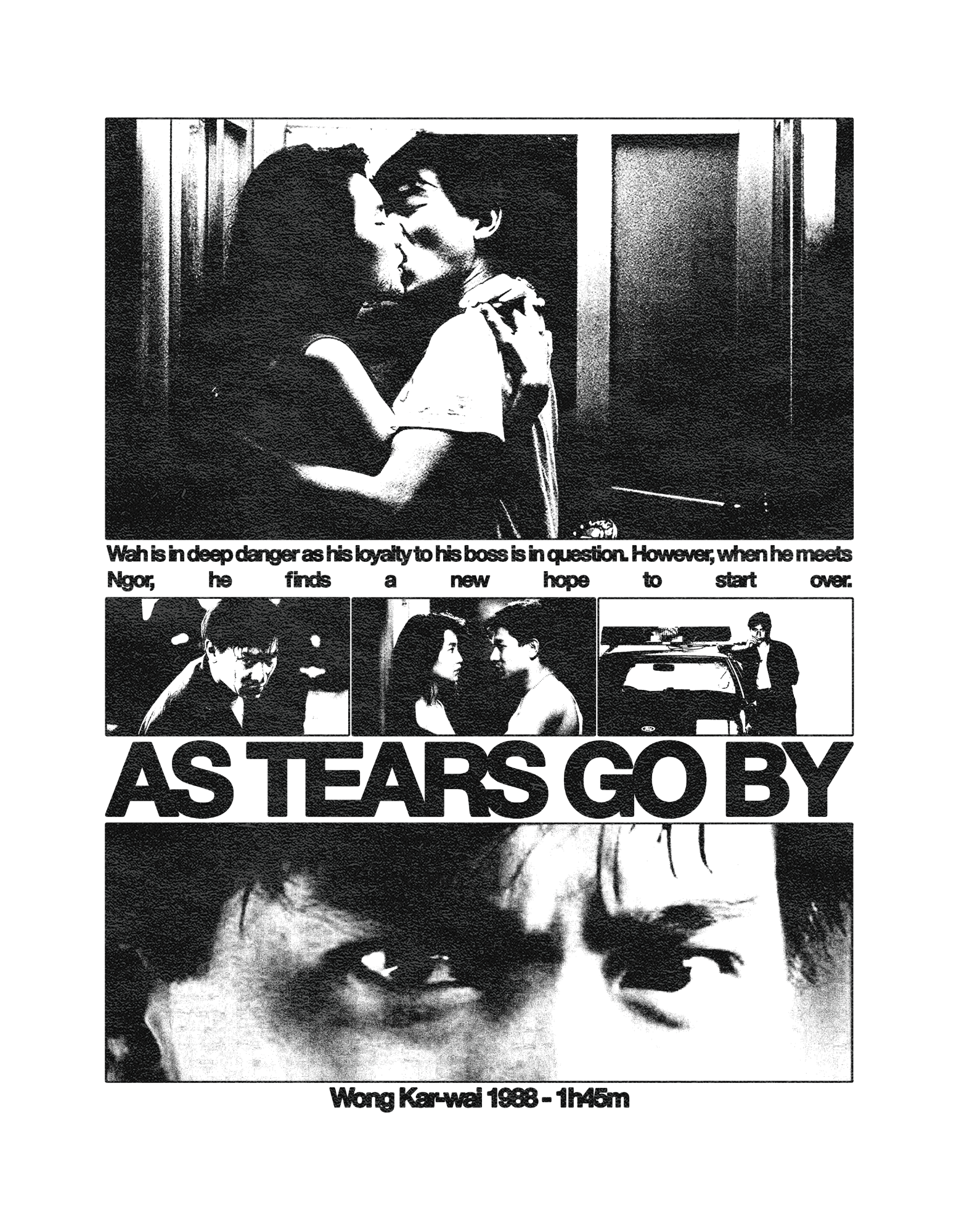 AS TEARS GO BY POSTER