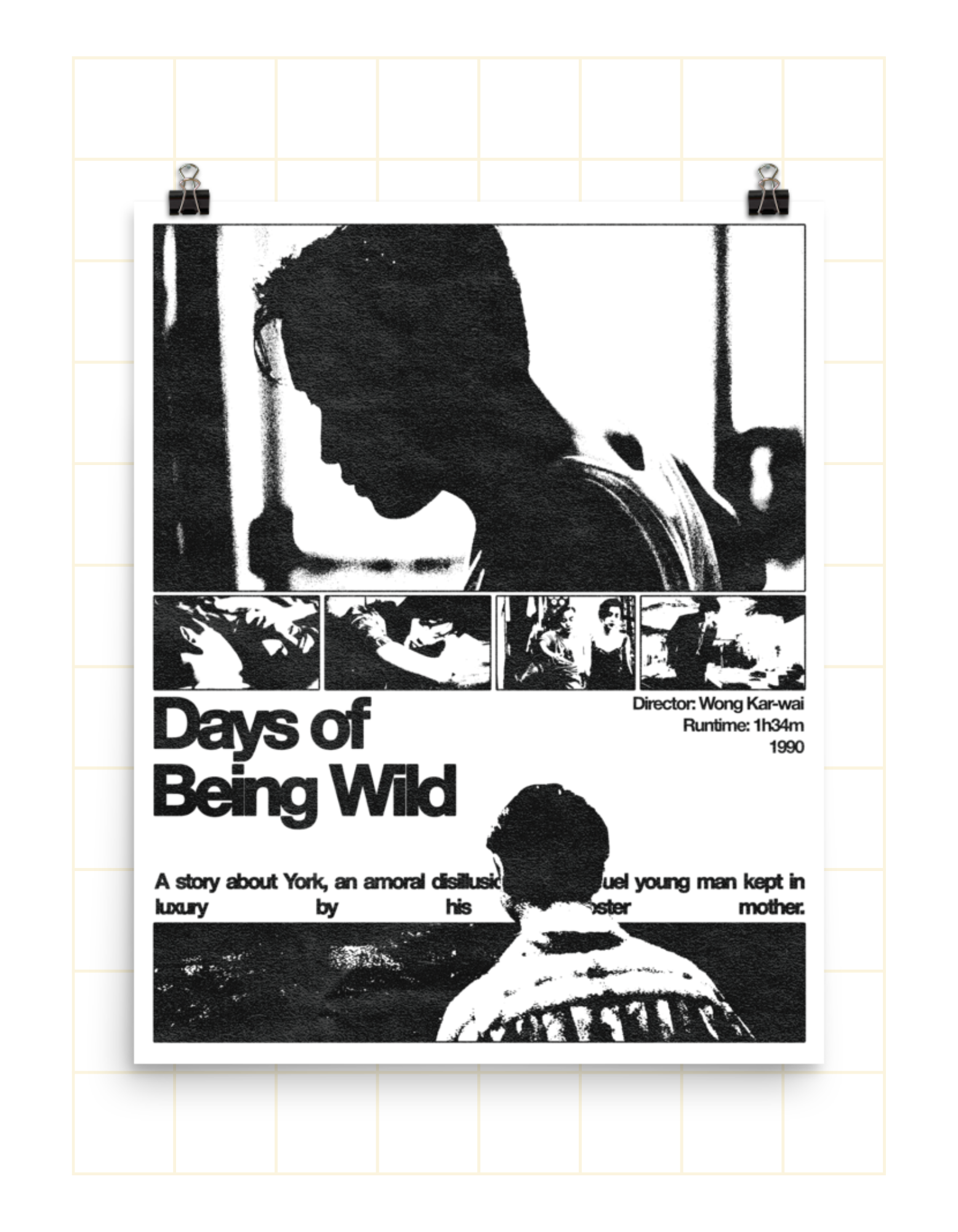 DAYS OF BEING WILD POSTER
